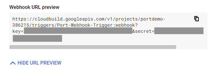 Webhook URL